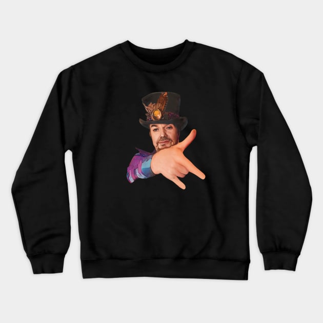 Dr John Crewneck Sweatshirt by Colonel JD McShiteBurger